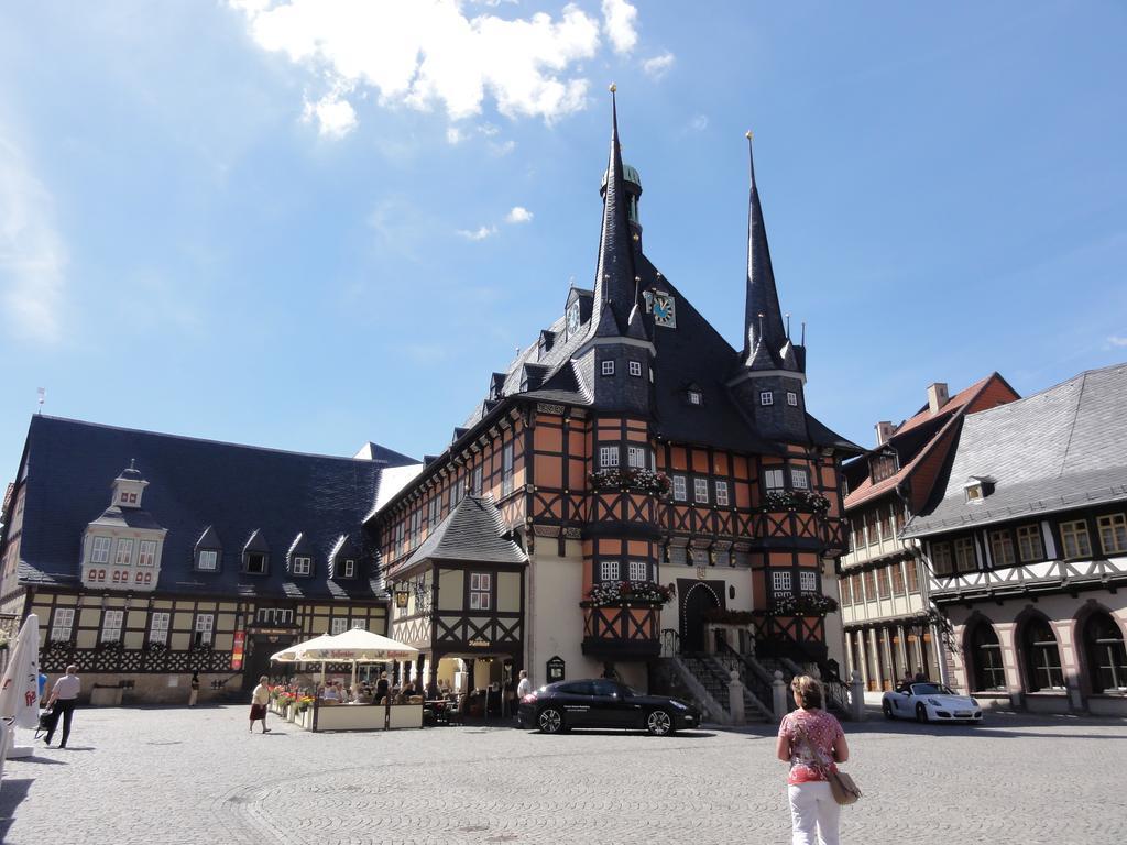 Mein Ferienhaus Wernigerode Villa Buitenkant foto